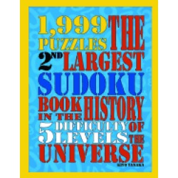 2nd largest sudoku book in the history of the universe 1 999 puzzles with 5