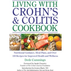 living with crohns and colitis cookbook nutritional guidance meal plans and