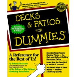 decks and patios for dummies for dummies