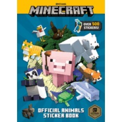 minecraft official animals sticker book
