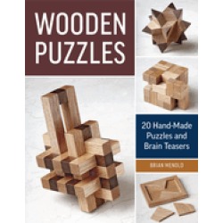 wooden puzzles 20 handmade puzzles and brain teasers