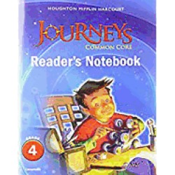 journeys common core readers notebook consumable grade 4