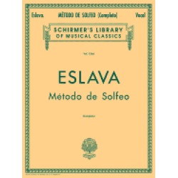 metodo de solfeo complete schirmer library of classics volume 1366 voice te
