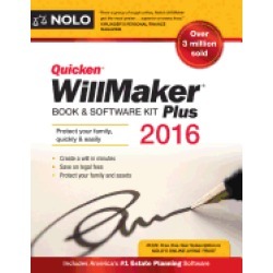 quicken willmaker plus 2016 edition book and software kit