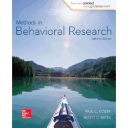 methods in behavioral research b and b psychology standalone book