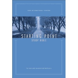 niv starting point study bible for new and recommitted believers
