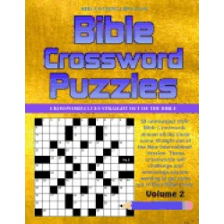 bible crossword puzzles vol 2 50 newspaper style bible crossword puzzles