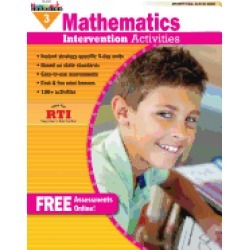 intervention activities for math grade 3 book
