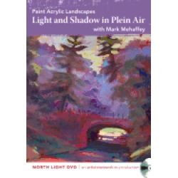 paint acrylic landscapes light and shadow in plein air