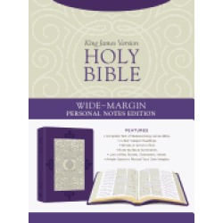 holy bible wide margin personal notes edition
