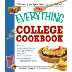 everything college cookbook 300 hassle free recipes for students on the go