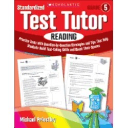 standardized test tutor reading grade 5 practice tests with question by qu