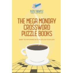 mega monday crossword puzzle books easy to intermediate puzzles to enjoy