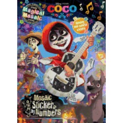 disney pixar coco mosaic sticker by numbers create magical mosaic scenes