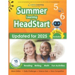 summer learning headstart grade 5 to 6 fun activities plus math reading and