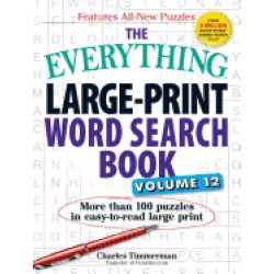 everything large print word search book volume 12 more than 100 puzzles in