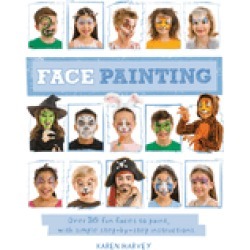 face painting over 30 faces to paint with simple step by step instructions