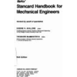 marks standard handbook for mechanical engineers