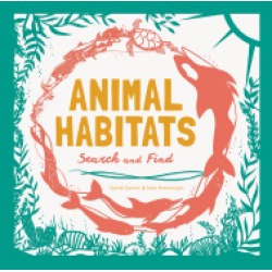 animal habitats search and find activity book