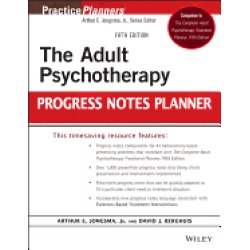 adult psychotherapy progress notes planner