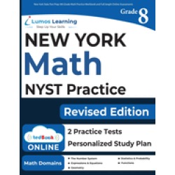 new york state test prep 8th grade math practice workbook and full length o