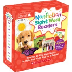 nonfiction sight word readers parent pack level a teaches 25 key sight word