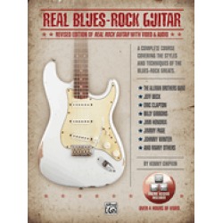 real blues rock guitar revised edition of real rock guitar with 2 dvds