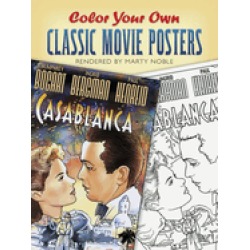 color your own classic movie posters