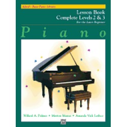 lesson book complete levels 2 and 3 for the later beginner piano