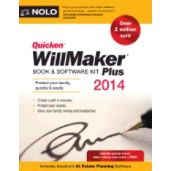 quicken willmaker plus 2014 edition book and software kit