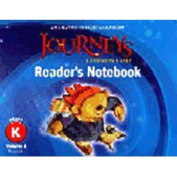 journeys common core readers notebook consumable volume 2 grade k