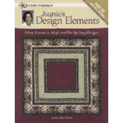 joanies design elements 8 easy lessons to adapt and use quilting designs