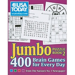 usa today jumbo puzzle book 2 400 brain games for every day