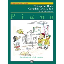 alfreds basic piano course notespeller complete levels 2 and 3