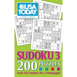 usa today sudoku 3 200 puzzles