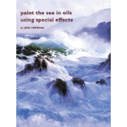 paint the sea in oils using special effects