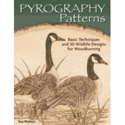 pyrography patterns basic techniques and 30 wildlife designs for woodburnin