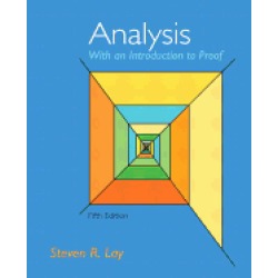 analysis with an introduction to proof 5th edition