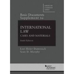 basic documents supplement to international law cases and materials 6th